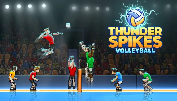 Thunder Spikes Volleyball