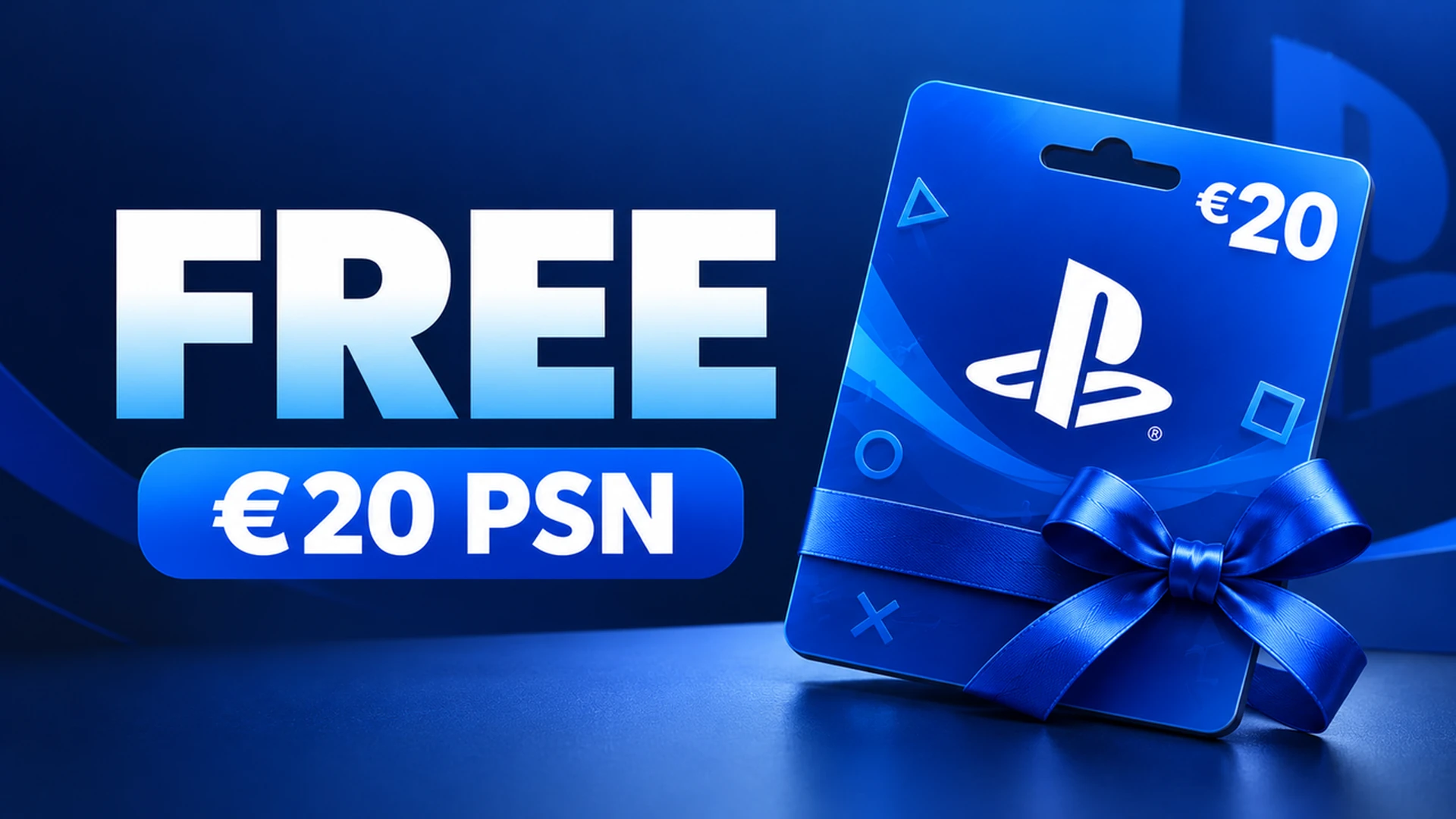 Free €20 PSN gift card
