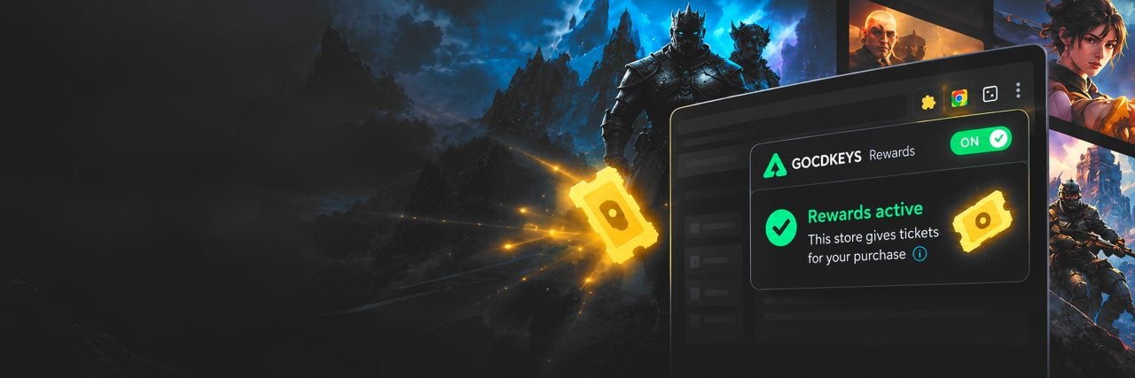 Illustration de l'extension avec la récompense active dans une boutique