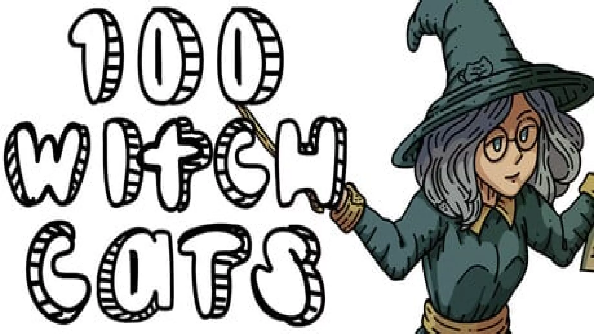 100 Witch Cats cover