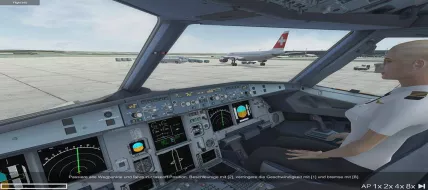 A320 Simulator Ready for Take Off