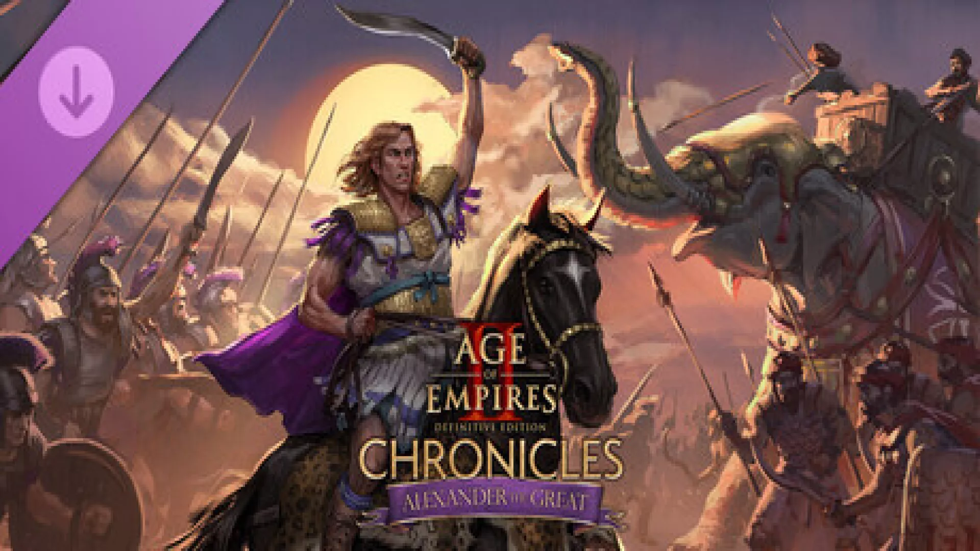 Age of Empires II DE Chronicles Alexander the Great cover