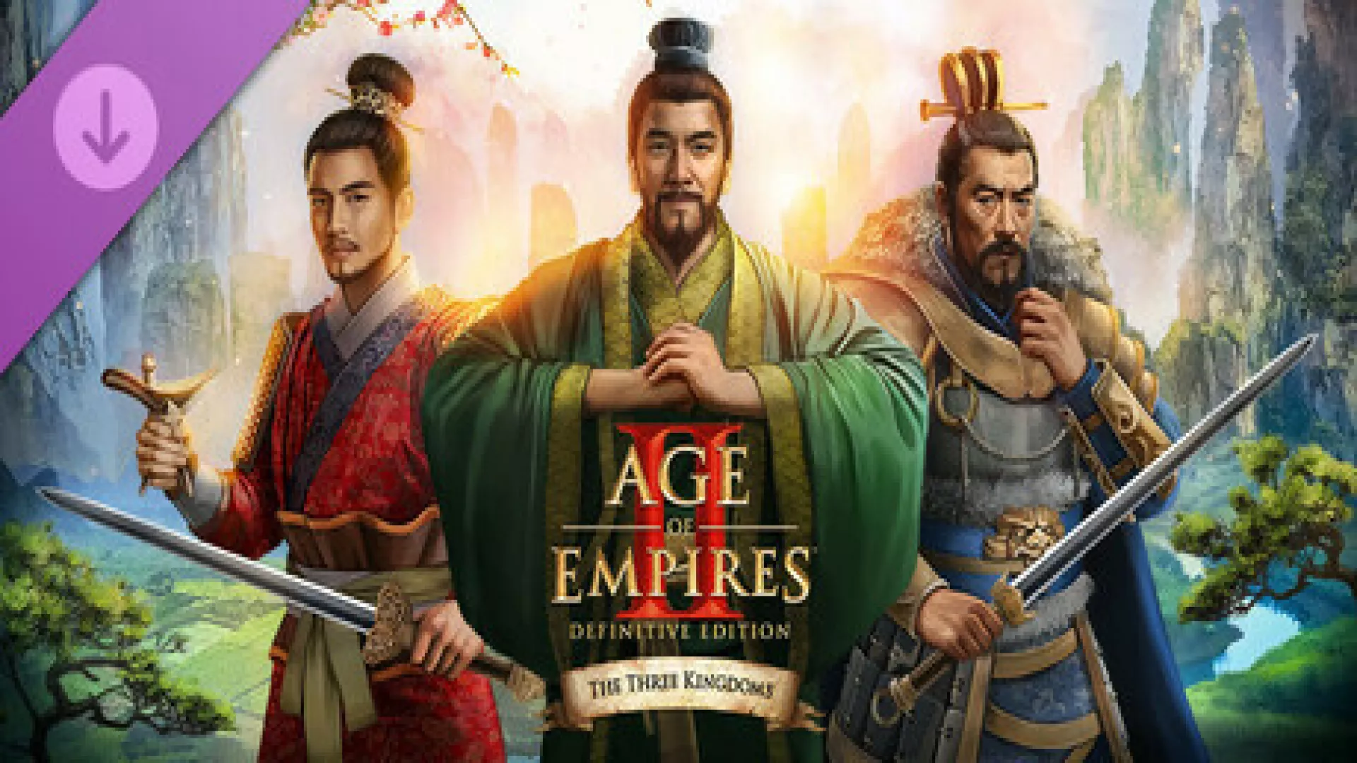Age of Empires II DE The Three Kingdoms cover