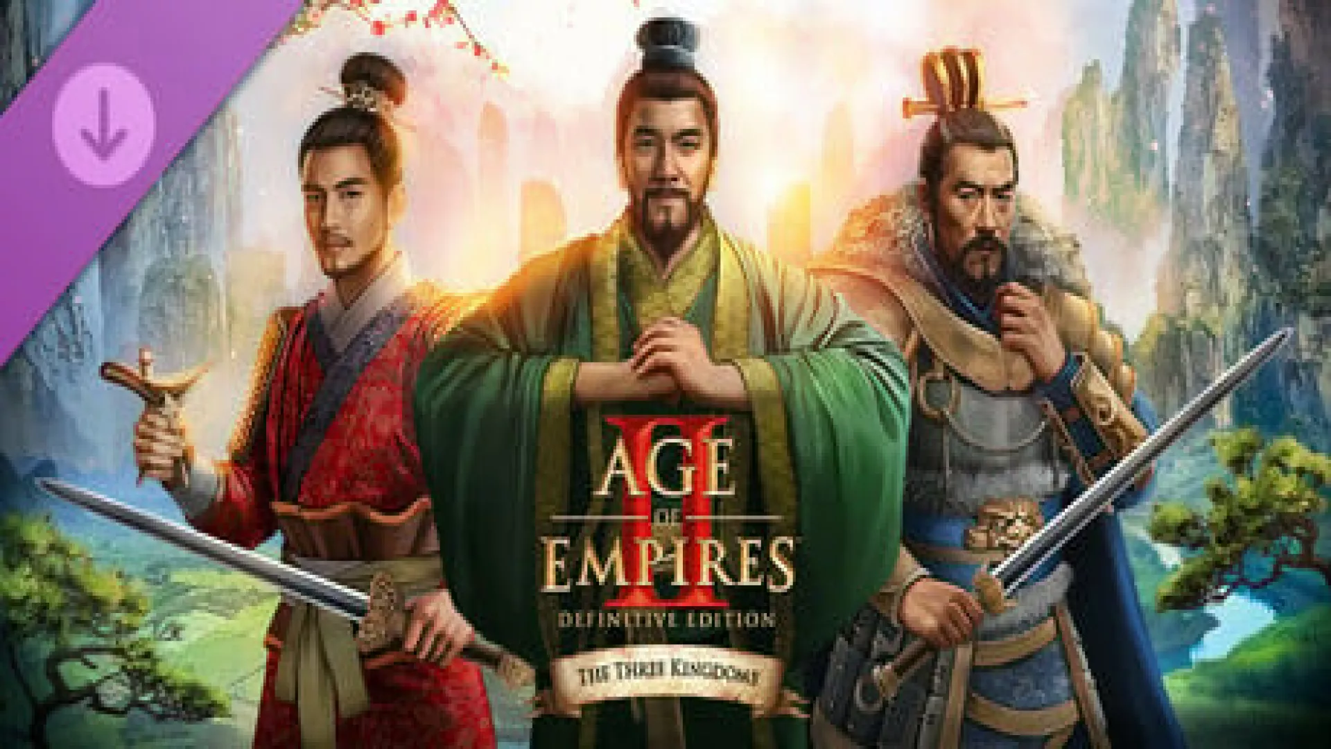 Age of Empires II DE The Three Kingdoms cover
