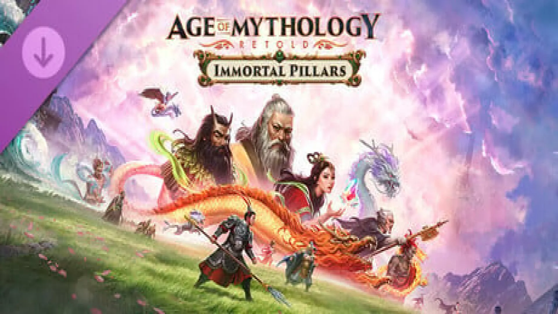 Age of Mythology Retold Immortal Pillars cover