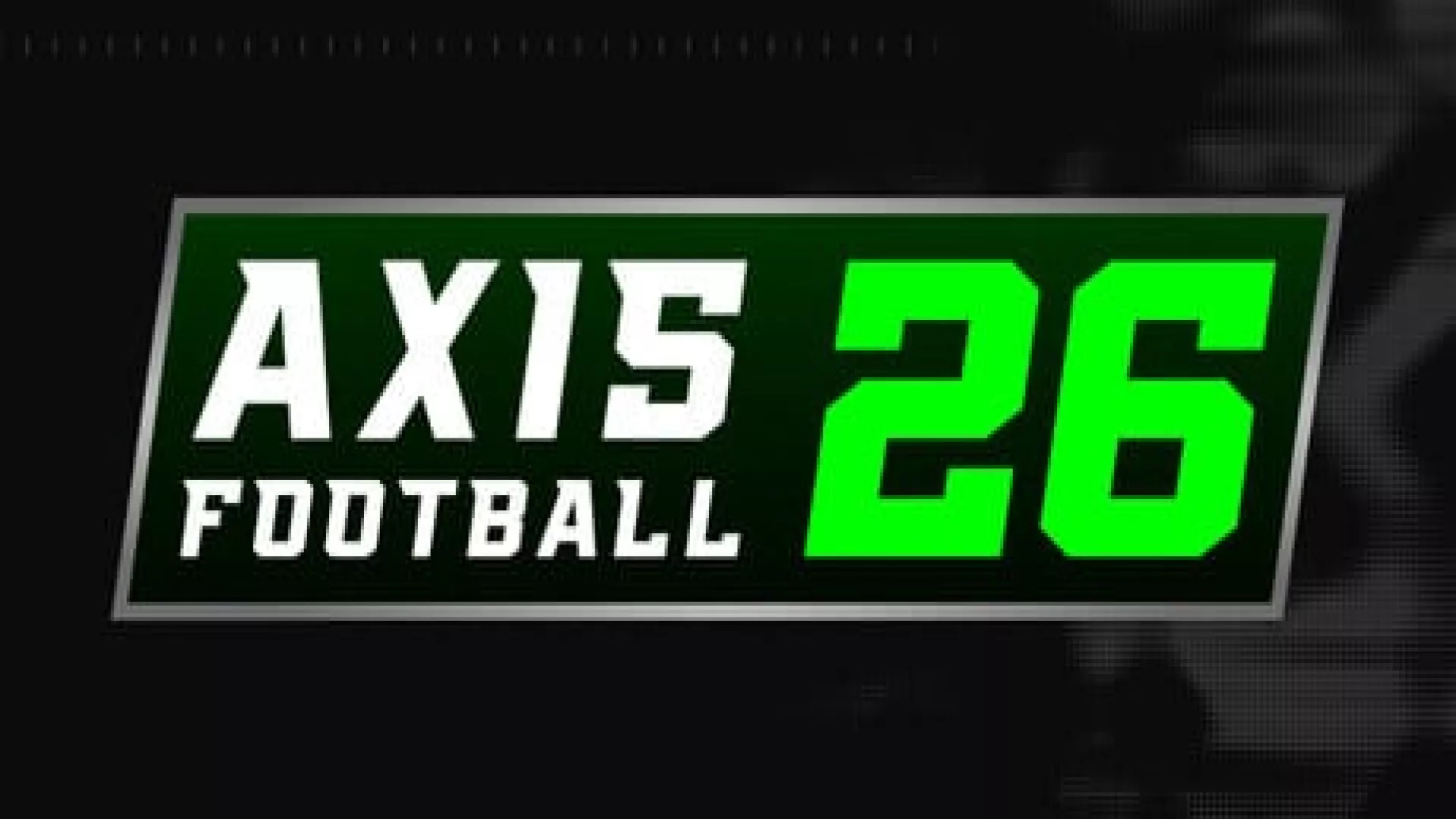 Axis Football 2026 cover