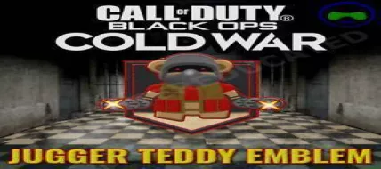 Call of Duty Black Ops Cold War Ultra Rare Jugger Teddy Animated Emblem DLC