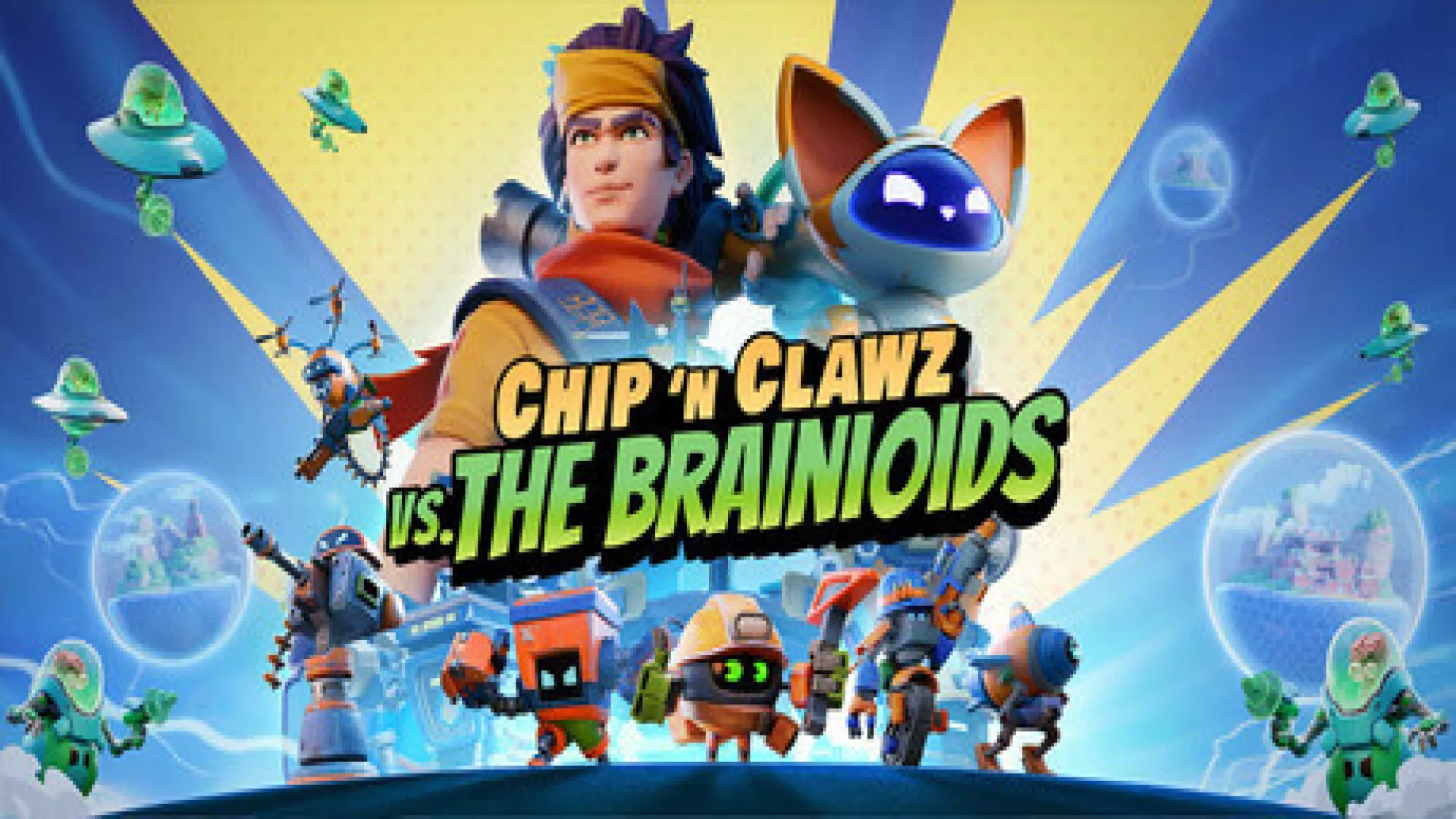 Chip n Clawz vs The Brainioids cover