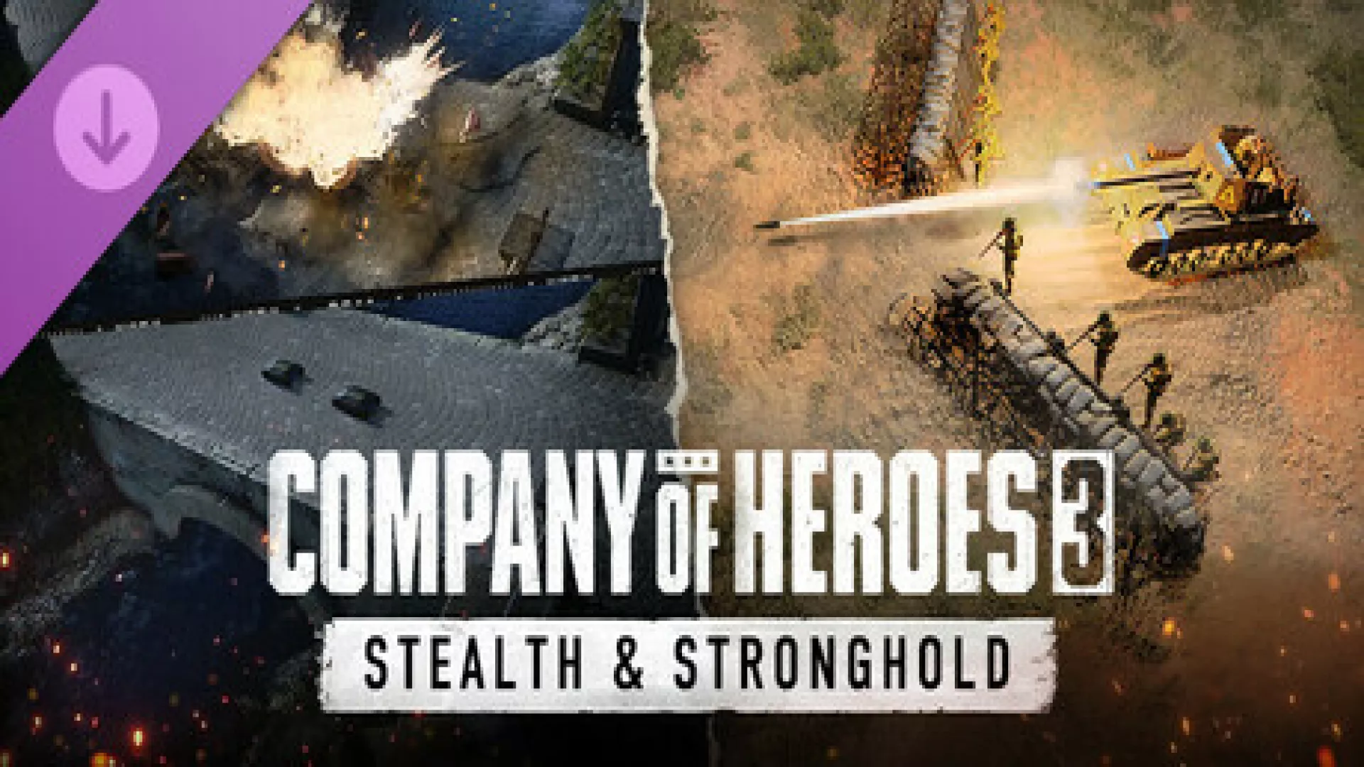 Company of Heroes 3 Stealth & Stronghold cover
