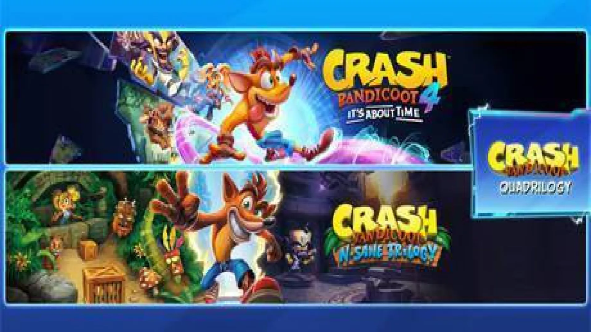 Crash Bandicoot Quadrilogy Bundle cover