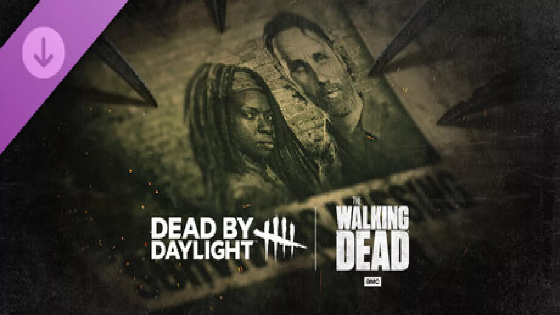 Dead by Daylight The Walking Dead cover