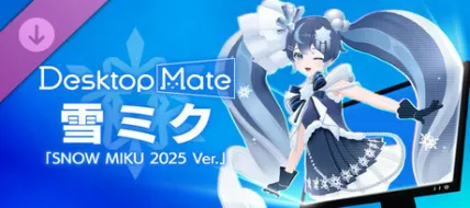 Desktop Mate SNOW MIKU 2025 Ver DLC