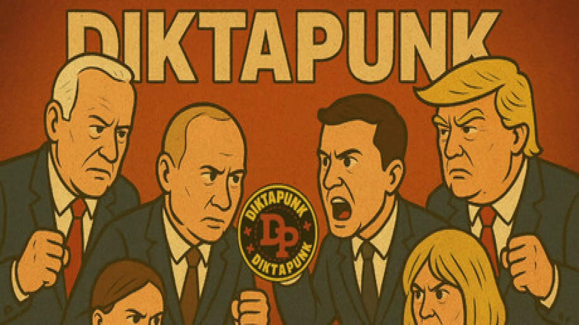 DiktaPunk The PolitiKal (And SatiriKal) Fighting Game cover