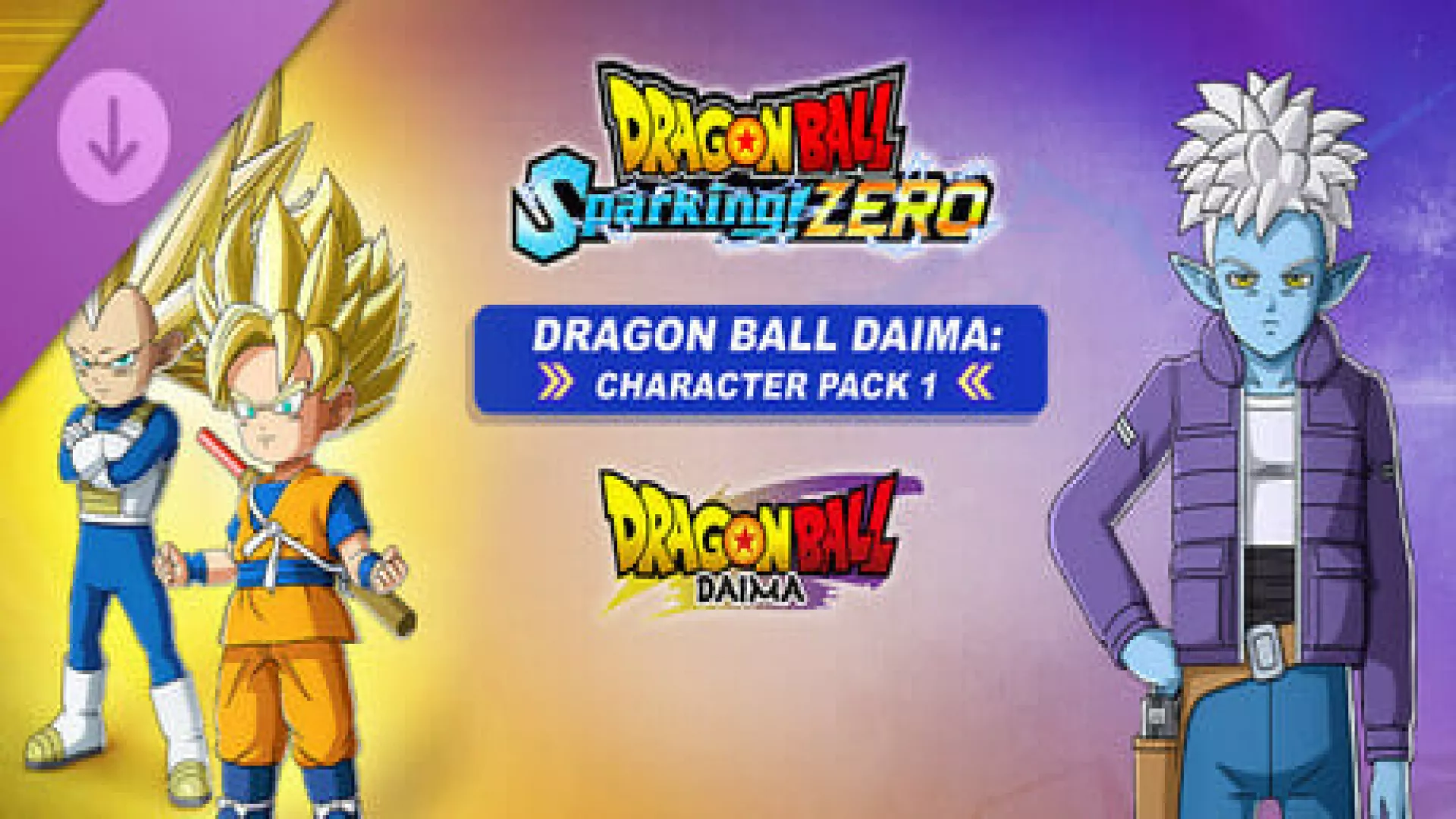 DRAGON BALL Sparking ZERO Dragon Ball DAIMA Character Pack 1 cover