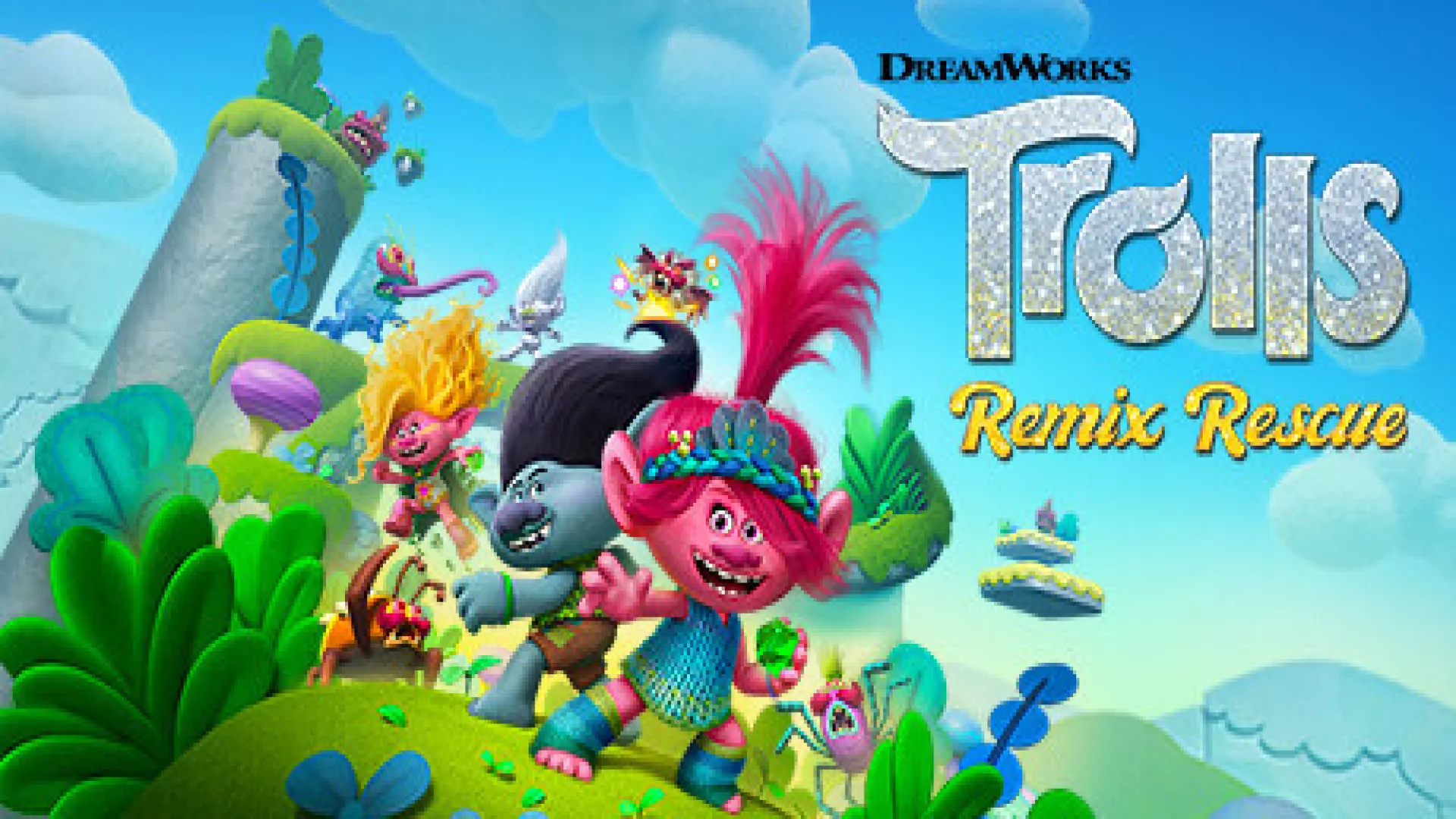 DreamWorks Trolls Remix Rescue cover