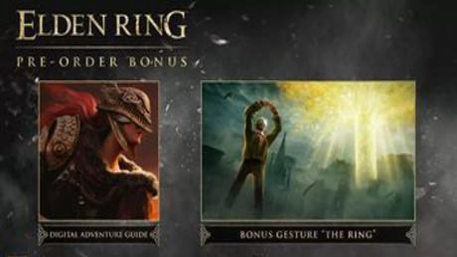 Elden Ring PreOrder Bonus cover