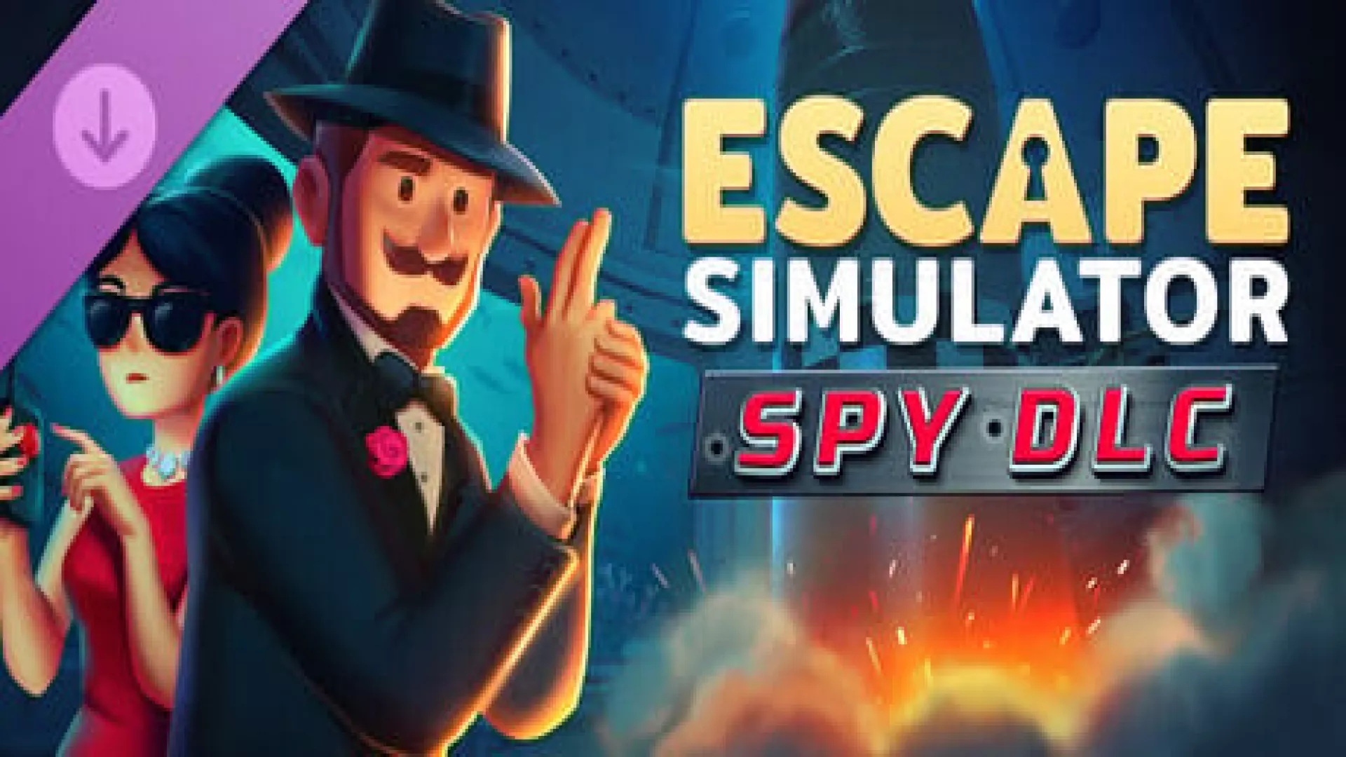 Escape Simulator Spy DLC cover