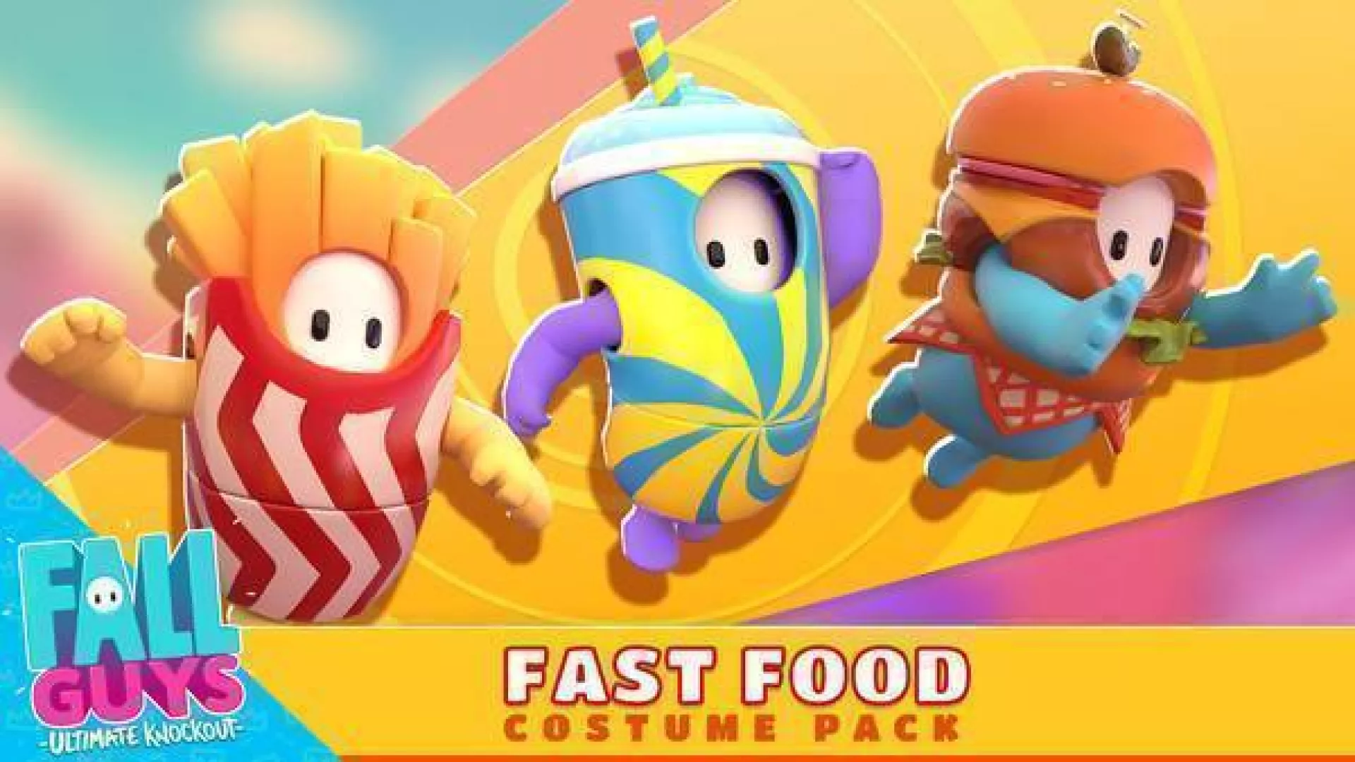 Fall Guys Fast Food Costume Pack cover