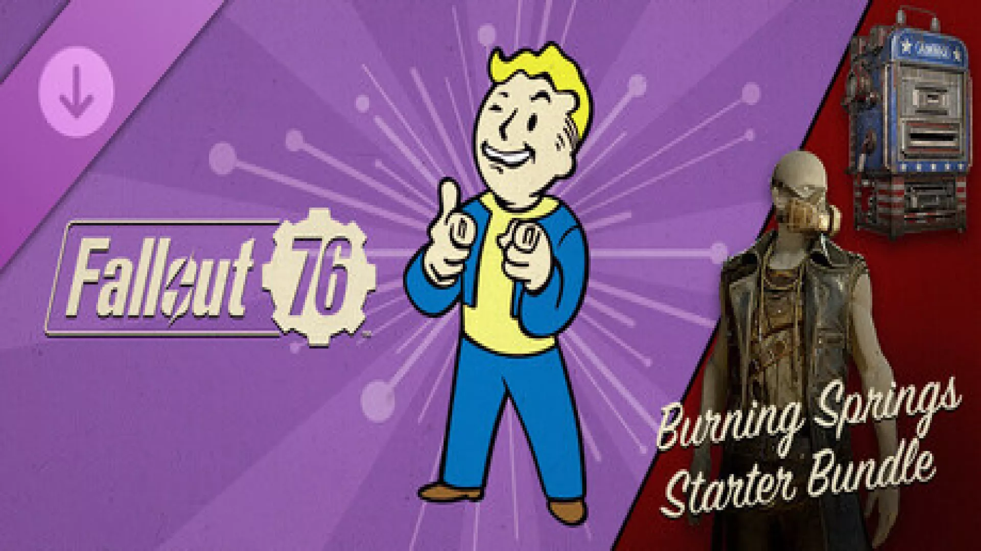 Fallout 76 Burning Springs Starter Bundle cover