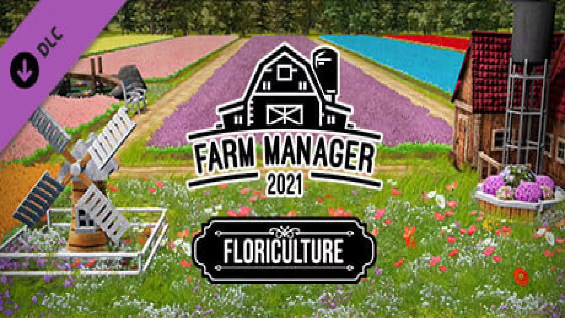 Farm Manager 2021 Floriculture DLC cover