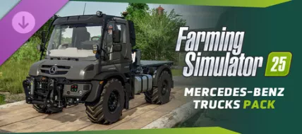 Farming Simulator 25 Mercedes Benz Trucks Pack