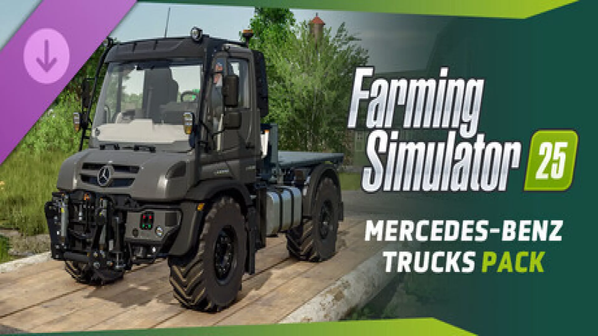 Farming Simulator 25 Mercedes Benz Trucks Pack cover