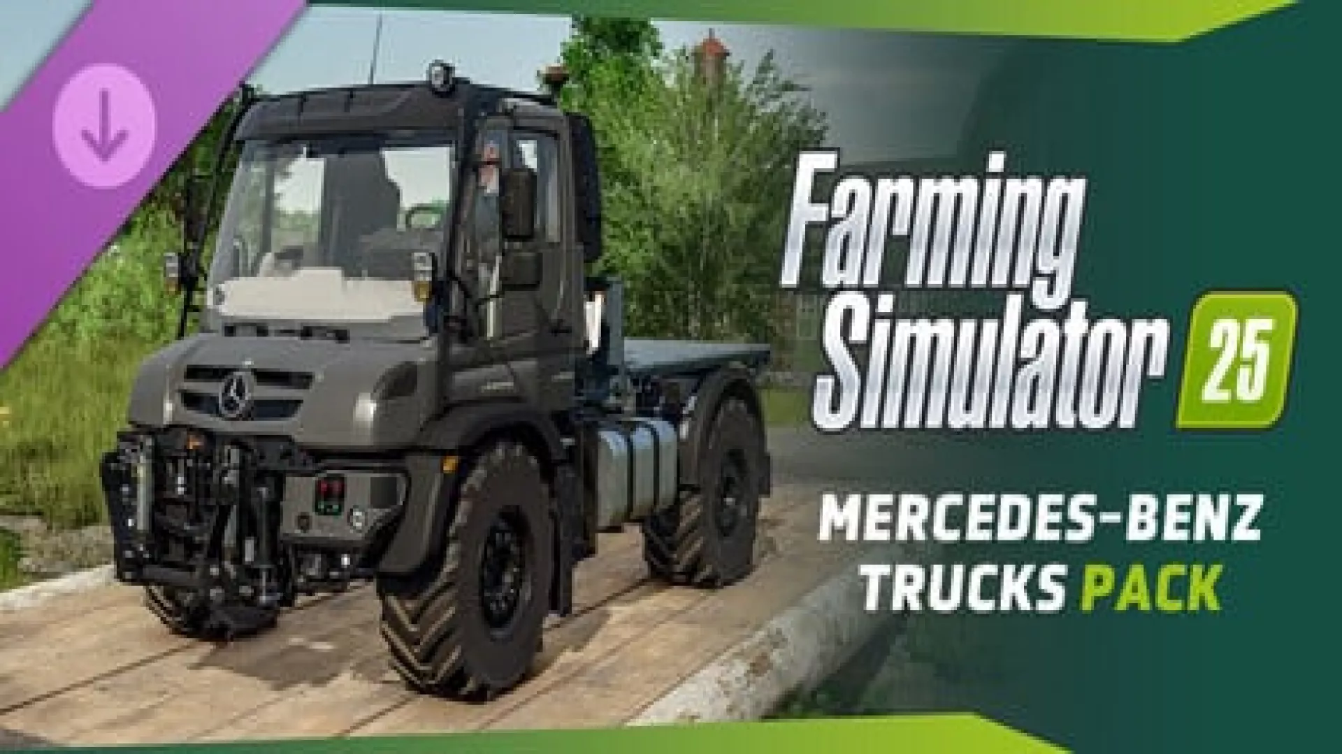 Farming Simulator 25 Mercedes Benz Trucks Pack cover