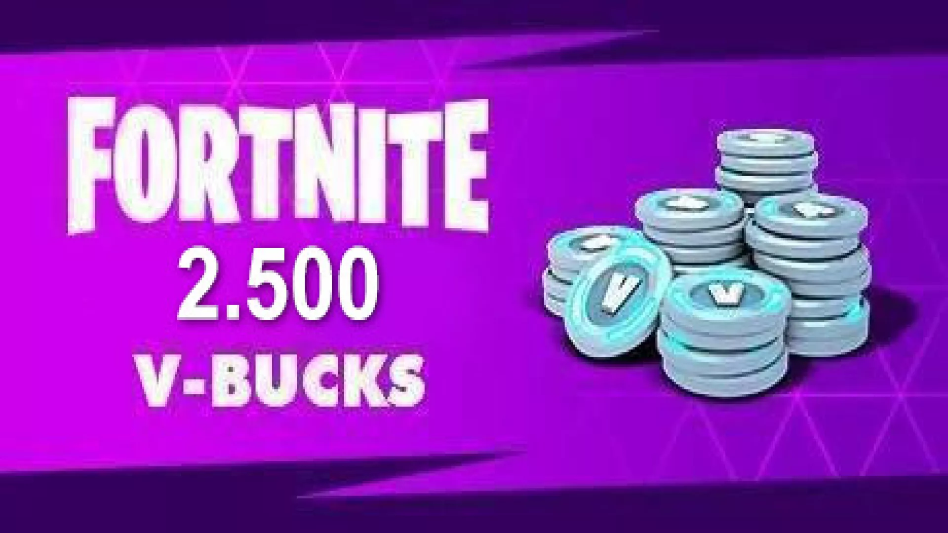 Fortnite 2500 V-Bucks cover