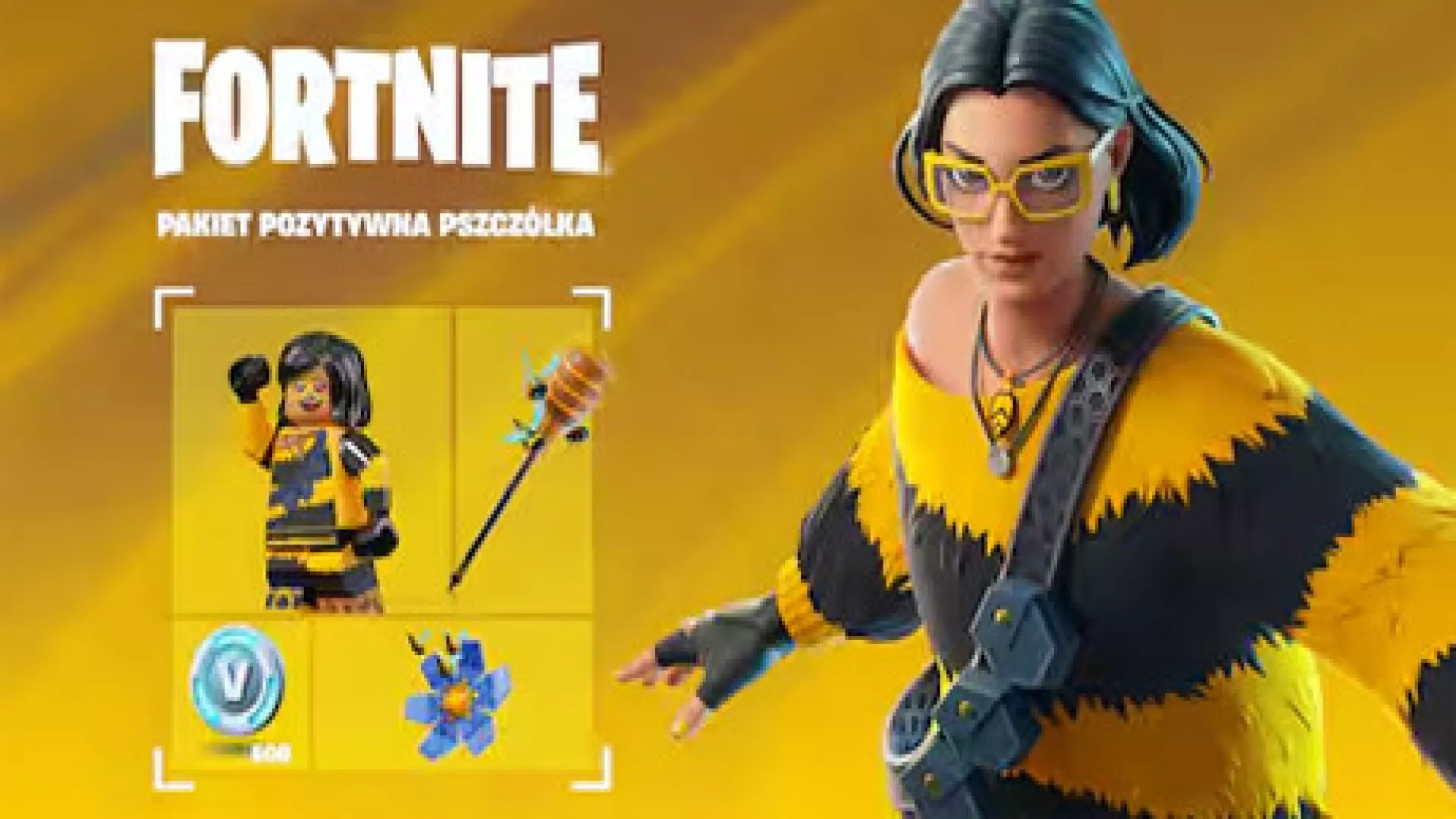 Fortnite Bee Positive Pack cover