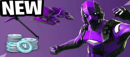 Fortnite Bundle: Dark Vertex + 2000 V Buck