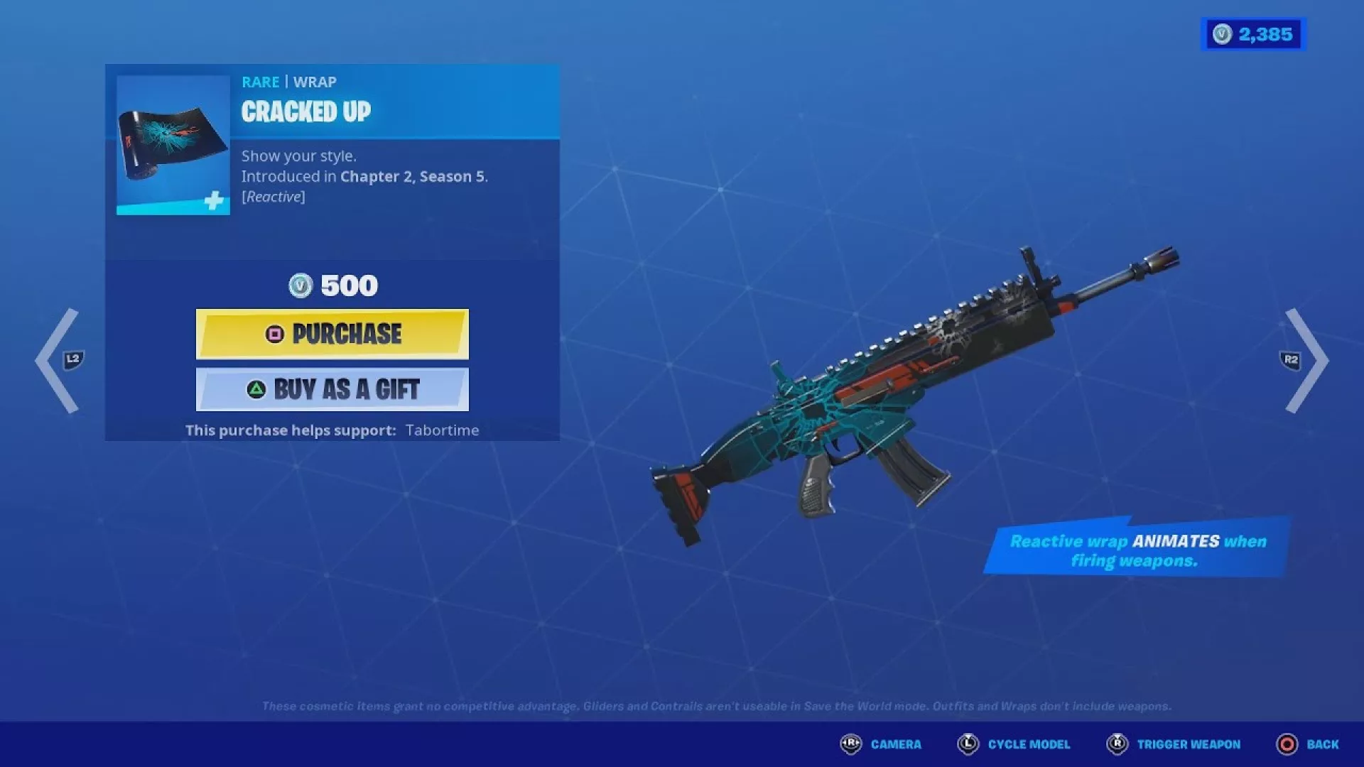 Fortnite Cracked Up Wrap (DLC) cover