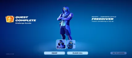 Fortnite Freediver Quest Pack