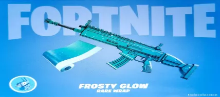Fortnite Frosty Glow Wrap DLC