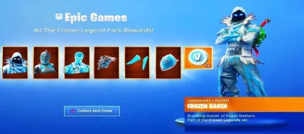 Fortnite Frozen Legends Pack