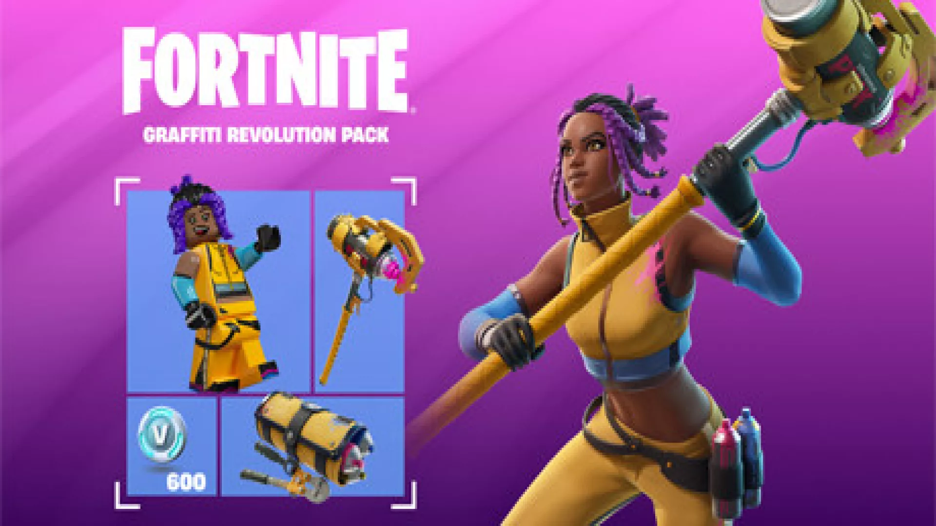 Fortnite Graffiti Revolution Pack cover