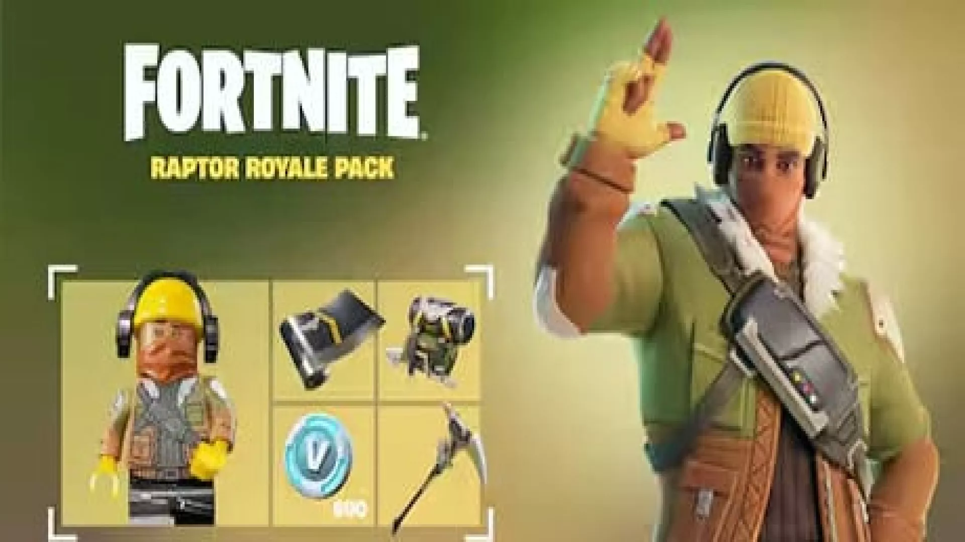Fortnite Raptor Royale Pack cover