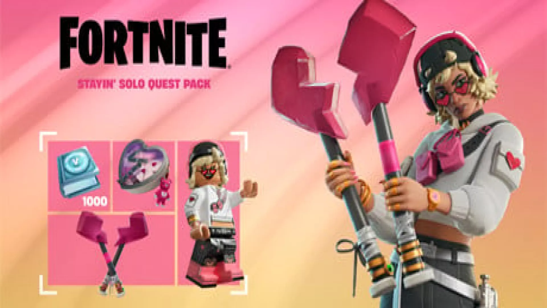 Fortnite Stayin Solo Quest Pack cover
