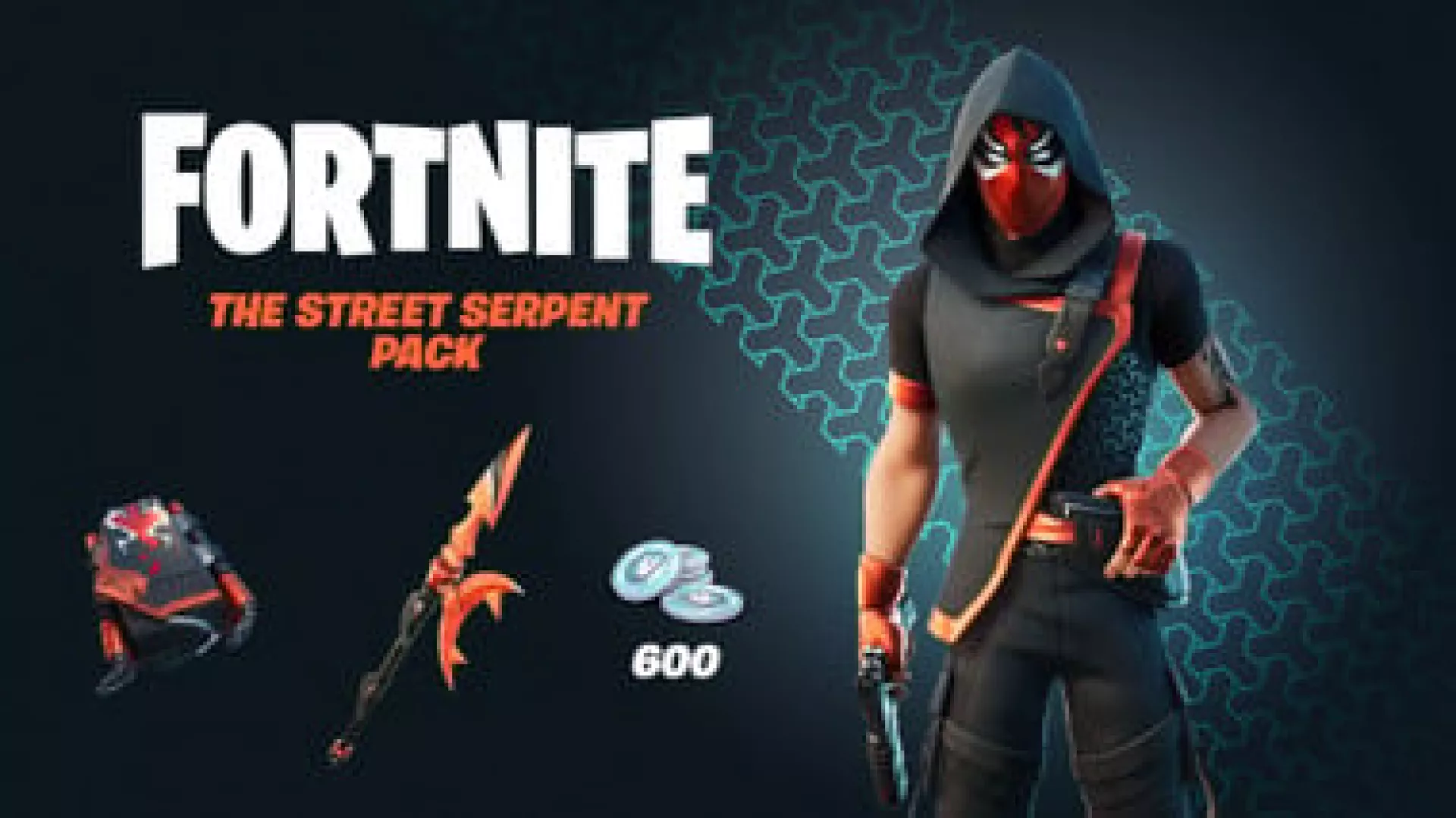 Fortnite The Street Serpent Pack + 600 V Bucks cover