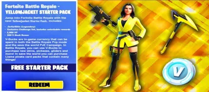 Fortnite The Yellowjacket Pack