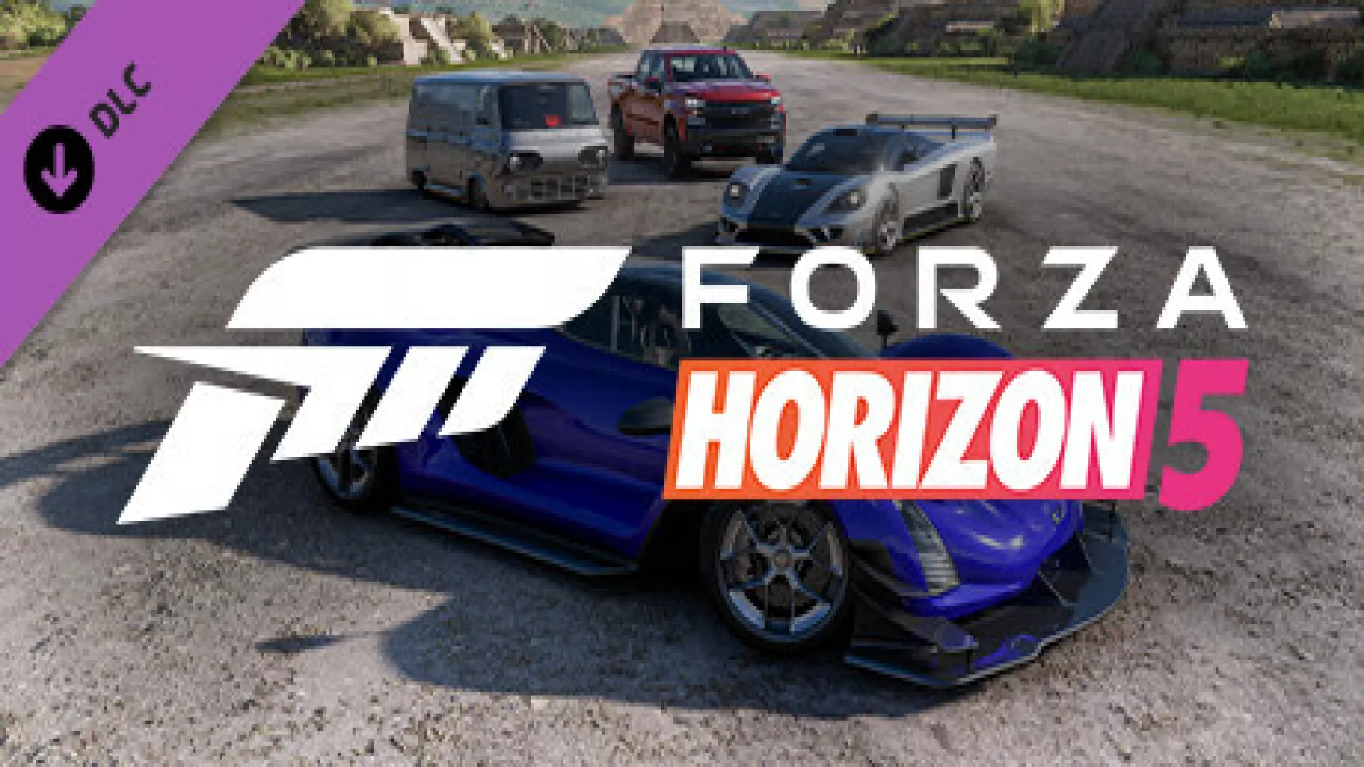 Forza Horizon 5 American Automotive Car Pack cover