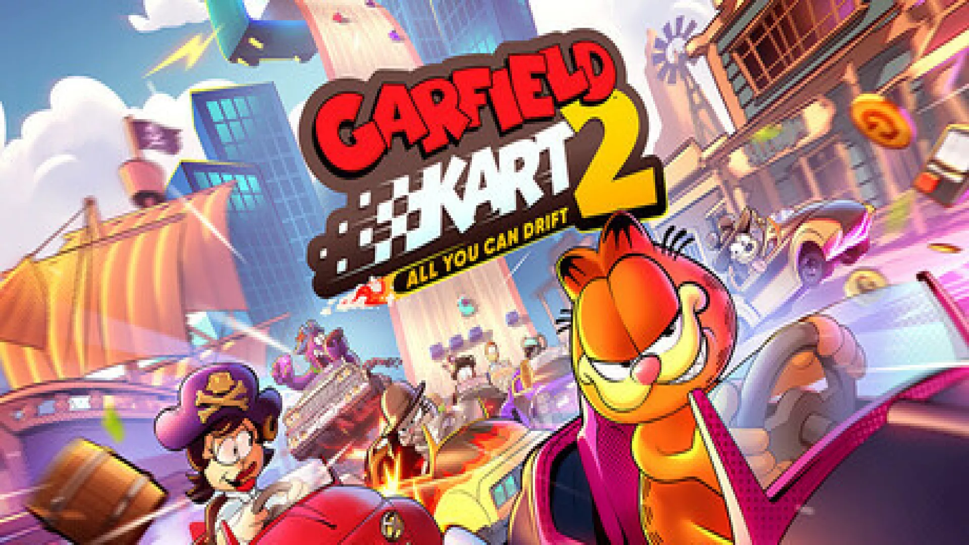 Garfield Kart 2 All You Can Drift cover