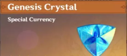 Genshin Impact Genesis Crystals