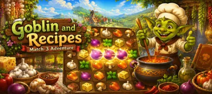 Goblin and Recipes: Match-3 Adventure