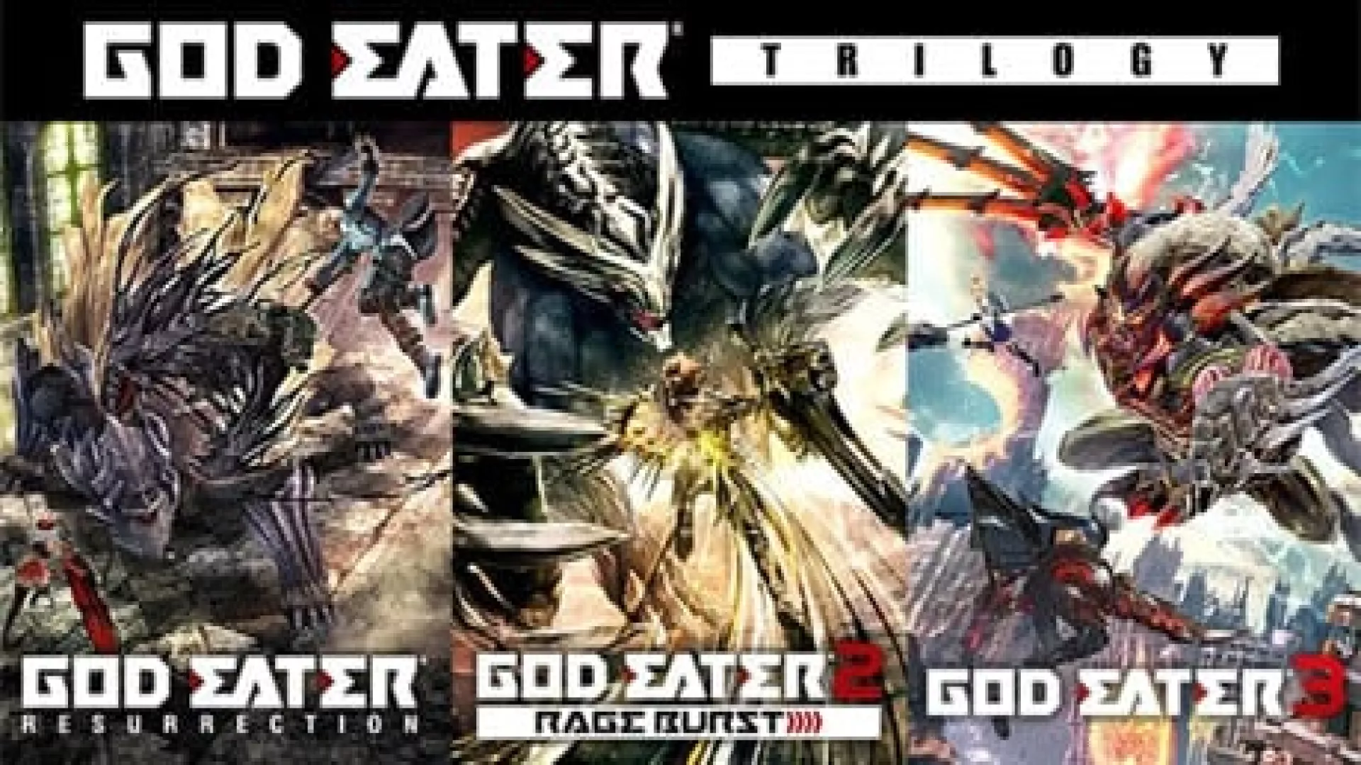 GOD EATER TRILOGY cover