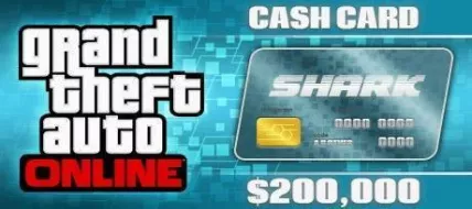 Grand Theft Auto Online Tiger Shark Cash Card 200000$