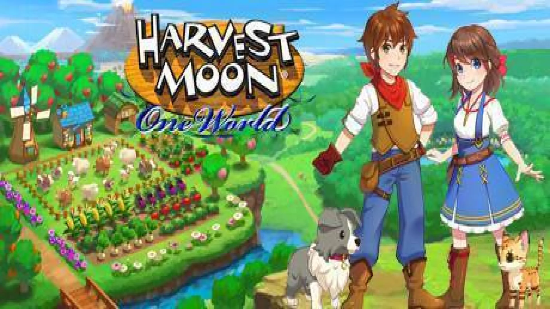 Harvest Moon One World cover