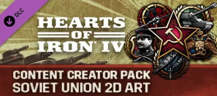 Hearts of Iron IV Content Creator Pack Soviet Union 2D Art