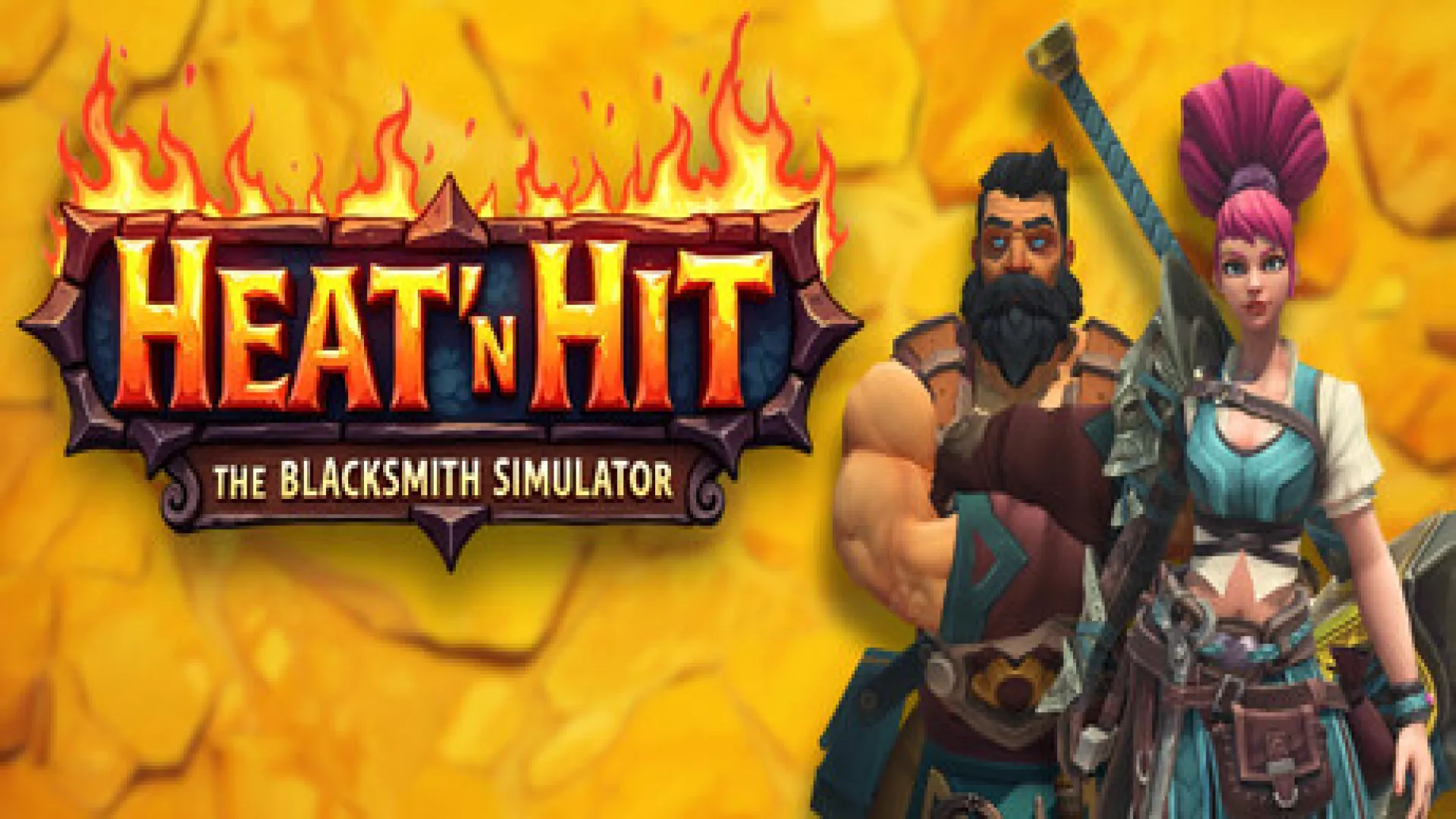 Heat 'n Hit The Blacksmith Simulator cover