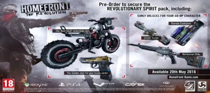 Homefront The Revolution Revolutionary Spirit Pack 