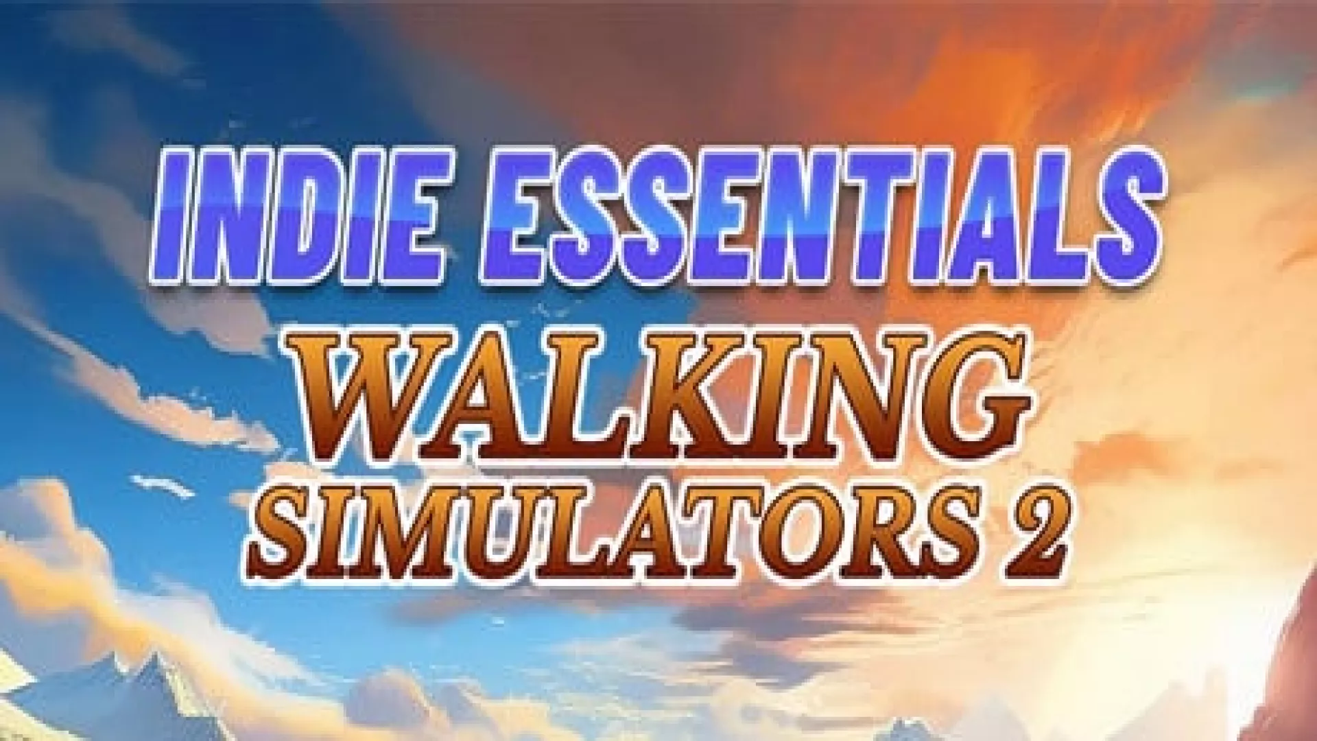 Indie Essentials Walking Simulators 2 cover